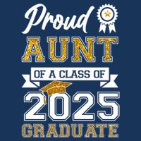 Proud Aunt Of A Class Of 2025 Graduate Toddler T-Shirt
