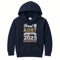 Proud Aunt Of A Class Of 2025 Graduate Kids Hoodie