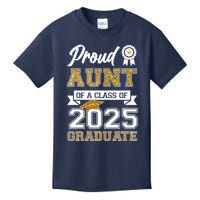 Proud Aunt Of A Class Of 2025 Graduate Kids T-Shirt