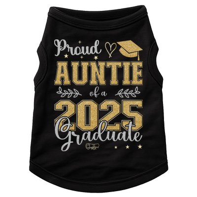 Proud Auntie Of A Class Of 2025 Graduate For Graduation Doggie Tank