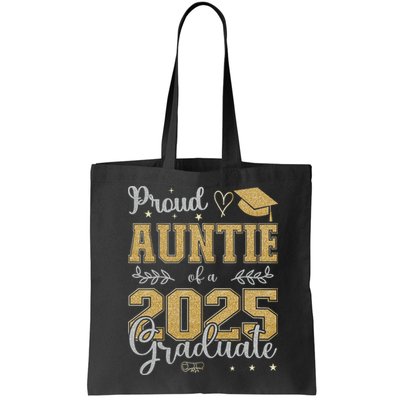Proud Auntie Of A Class Of 2025 Graduate For Graduation Bag