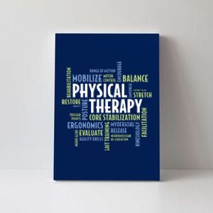 PTA And Physical Therapist PT Month Physical Therapy Canvas