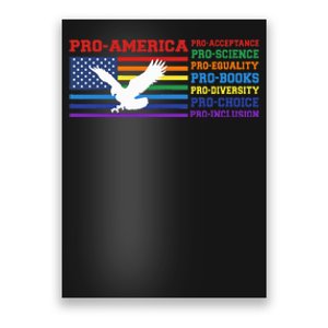 Pro America Pro Acceptance Pro Science Pro Equality Pro Book Poster