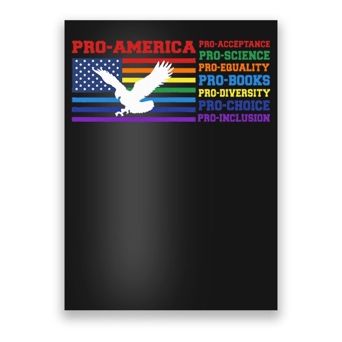 Pro America Pro Acceptance Pro Science Pro Equality Pro Book Poster