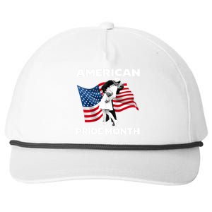 Patriotic American Pride Month Classic Wwii Soldier Kissing Nurse Snapback Five-Panel Rope Hat