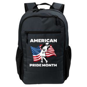 Patriotic American Pride Month Classic Wwii Soldier Kissing Nurse Daily Commute Backpack