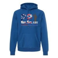 Patriotic America Proud Veterans Gift Veterans Day Great Gift Premium Hoodie