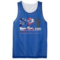 Patriotic America Proud Veterans Gift Veterans Day Great Gift Mesh Reversible Basketball Jersey Tank