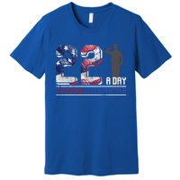 Patriotic America Proud Veterans Gift Veterans Day Great Gift Premium T-Shirt