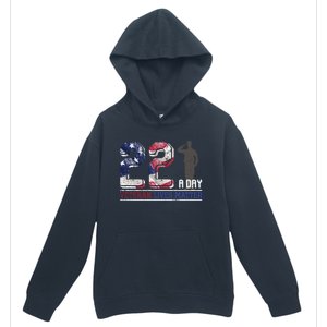 Patriotic America Proud Veterans Gift Veterans Day Great Gift Urban Pullover Hoodie