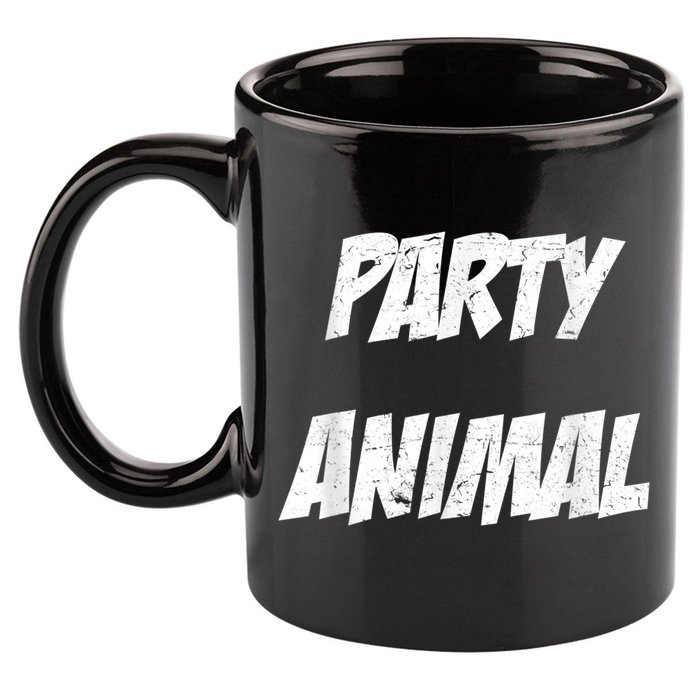 Party Animal 11oz C Handle Ceramic Mug