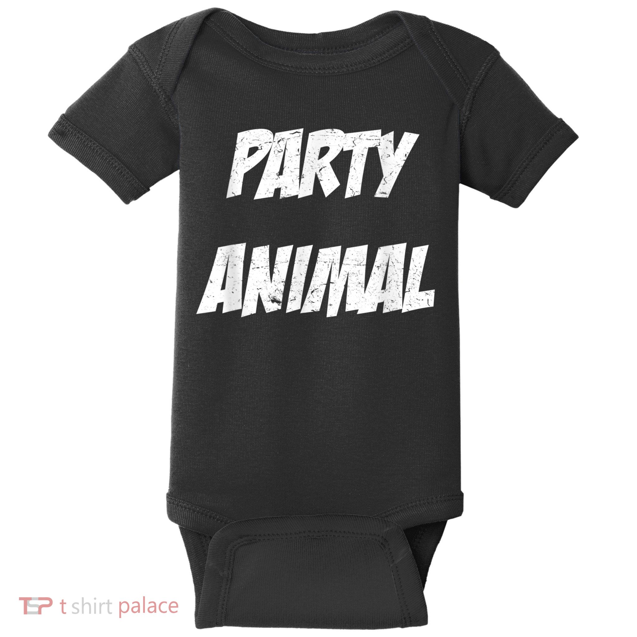 Party Animal Baby Bodysuit