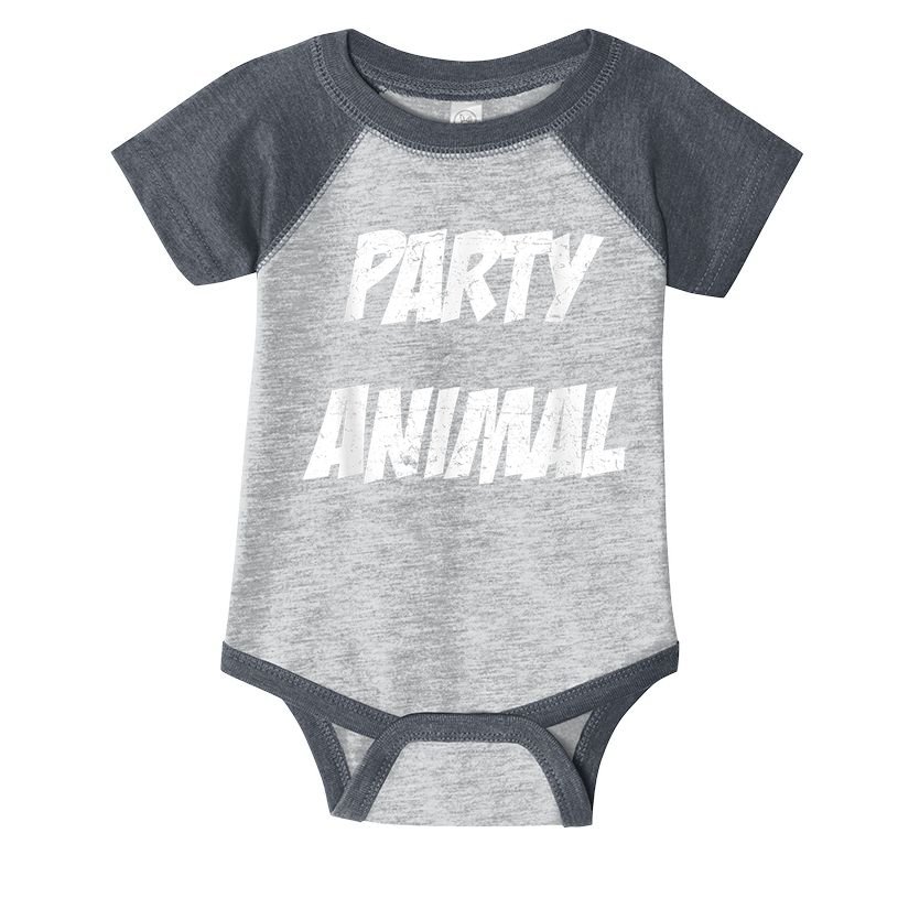 Party Animal Infant Baby Jersey Bodysuit