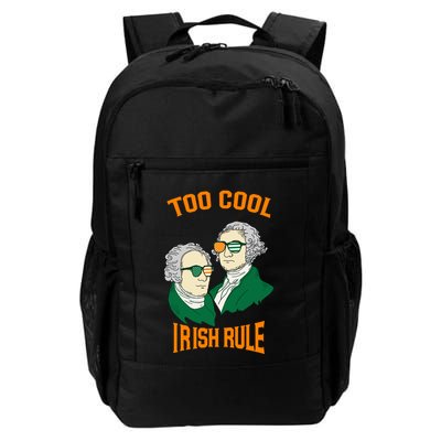 Patriotic American President Cool Irish Rule St Patrick Day Cool Gift Backpack