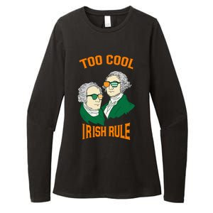 Patriotic American President Cool Irish Rule St Patrick Day Cool Gift Womens CVC Long Sleeve Shirt