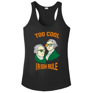 Patriotic American President Cool Irish Rule St Patrick Day Cool Gift Ladies PosiCharge Competitor Racerback Tank