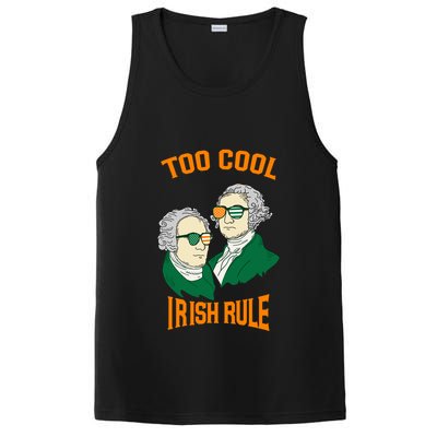 Patriotic American President Cool Irish Rule St Patrick Day Cool Gift PosiCharge Competitor Tank
