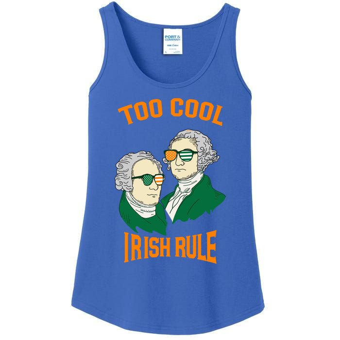 Patriotic American President Cool Irish Rule St Patrick Day Cool Gift Ladies Essential Tank