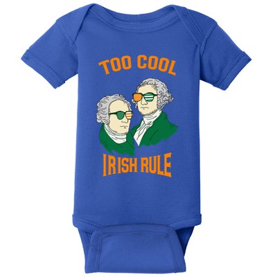 Patriotic American President Cool Irish Rule St Patrick Day Cool Gift Baby Bodysuit