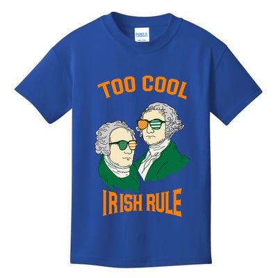 Patriotic American President Cool Irish Rule St Patrick Day Cool Gift Kids T-Shirt