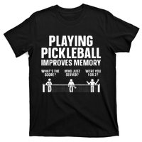 Pickleball Art Paddle Sport Pickleball Lover T-Shirt