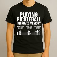 Pickleball Art Paddle Sport Pickleball Lover T-Shirt