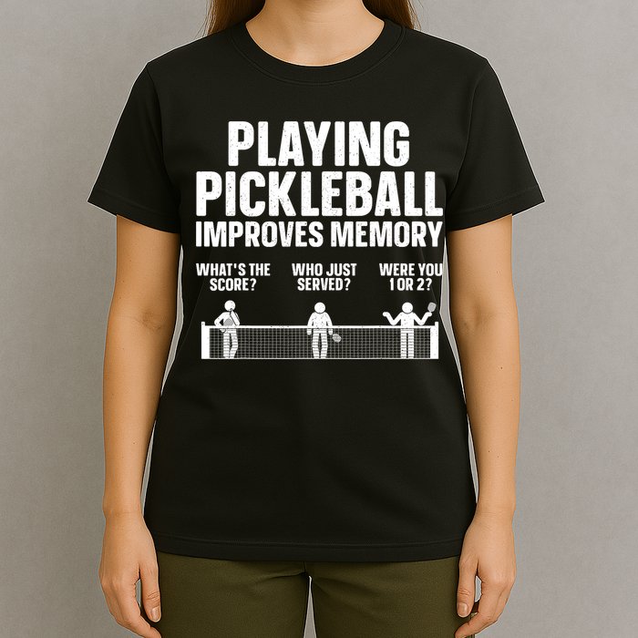 Pickleball Art Paddle Sport Pickleball Lover T-Shirt