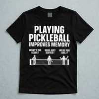 Pickleball Art Paddle Sport Pickleball Lover T-Shirt