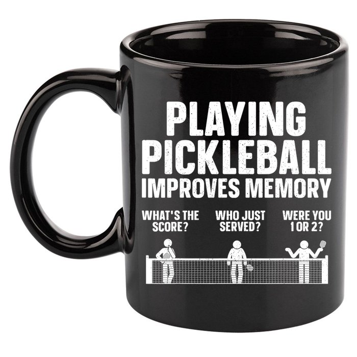 Pickleball Art Paddle Sport Pickleball Lover 11oz C Handle Ceramic Mug