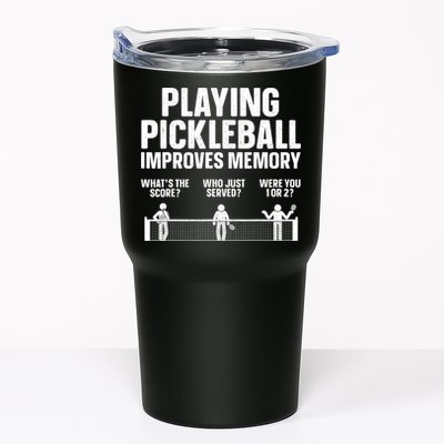Pickleball Art Paddle Sport Pickleball Lover Tumbler