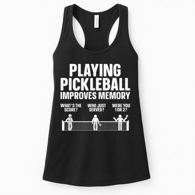Pickleball Art Paddle Sport Pickleball Lover Womens Tank Top