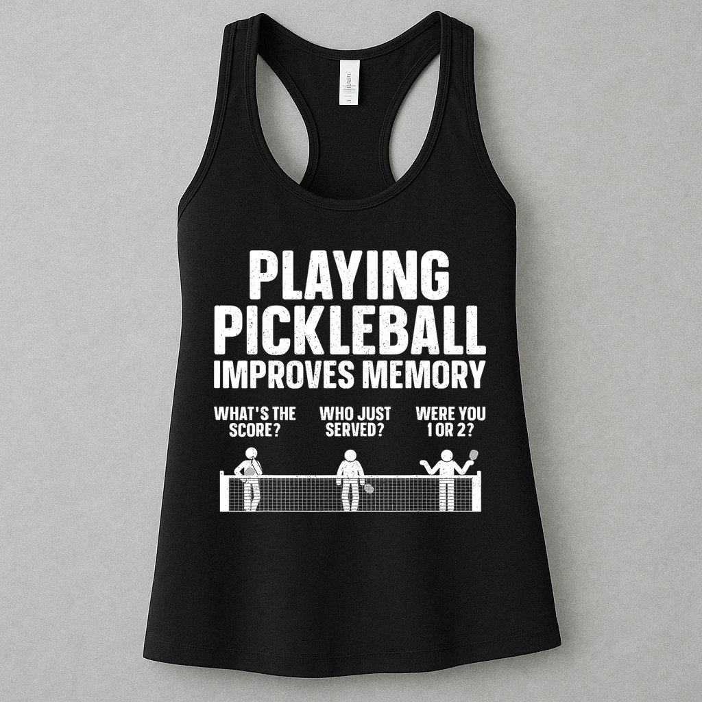 Pickleball Art Paddle Sport Pickleball Lover Womens Tank Top