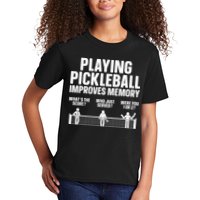 Pickleball Art Paddle Sport Pickleball Lover Kids T-Shirt
