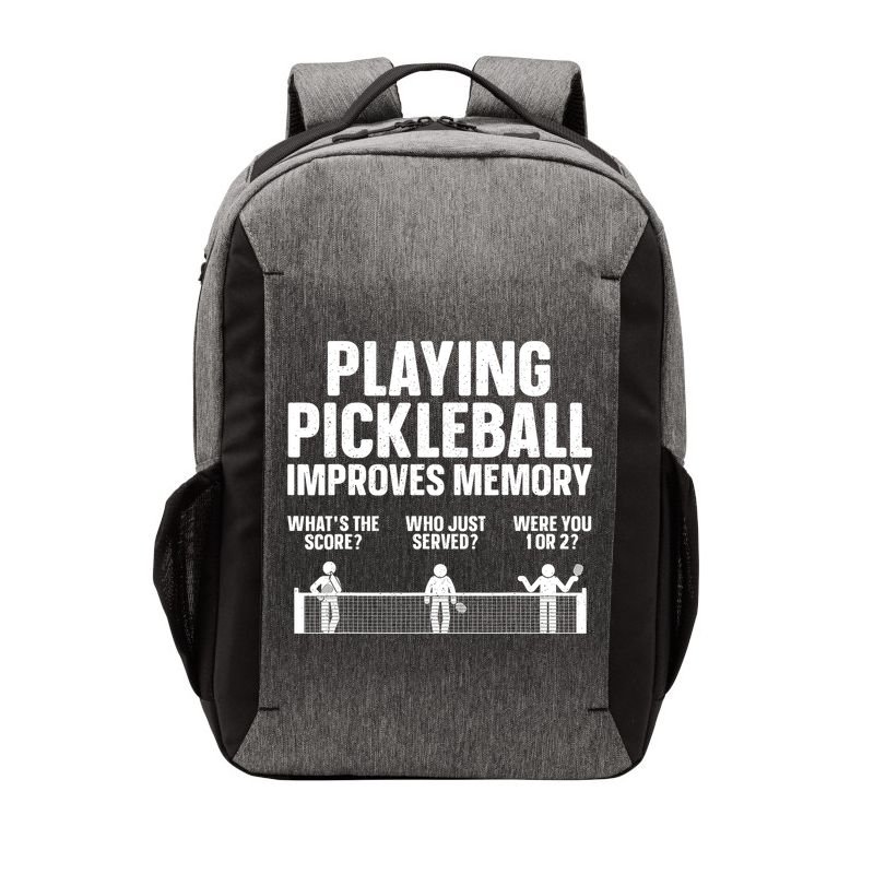 Pickleball Art Paddle Sport Pickleball Lover Vector Backpack