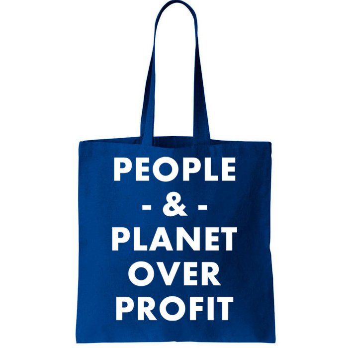 People And Planet Over Profit Cool Gift Tote Bag