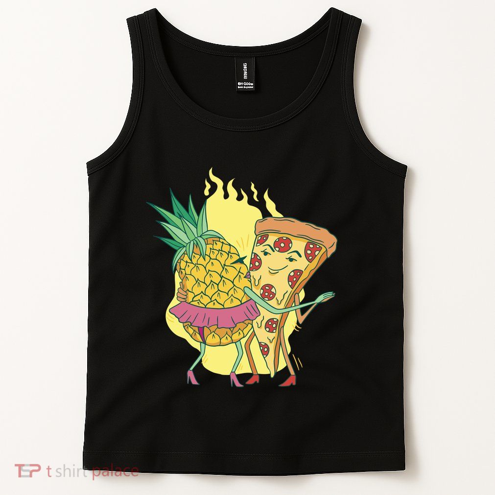 Pizza And Pineapple Dancing Tank Top