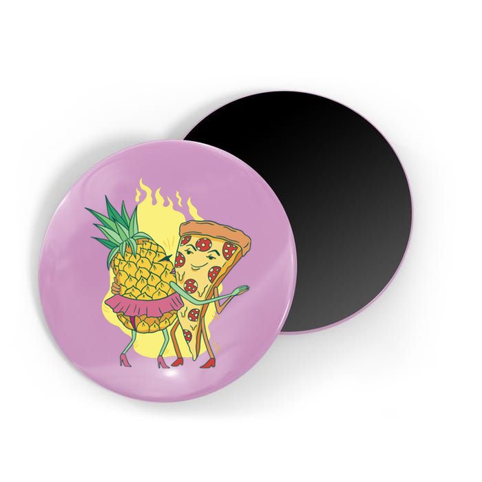 Pizza And Pineapple Dancing Magnet