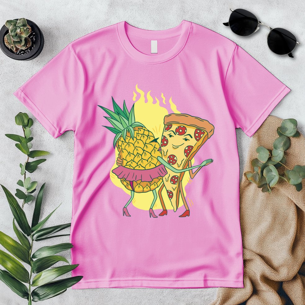 Pizza And Pineapple Dancing Premium T-Shirt