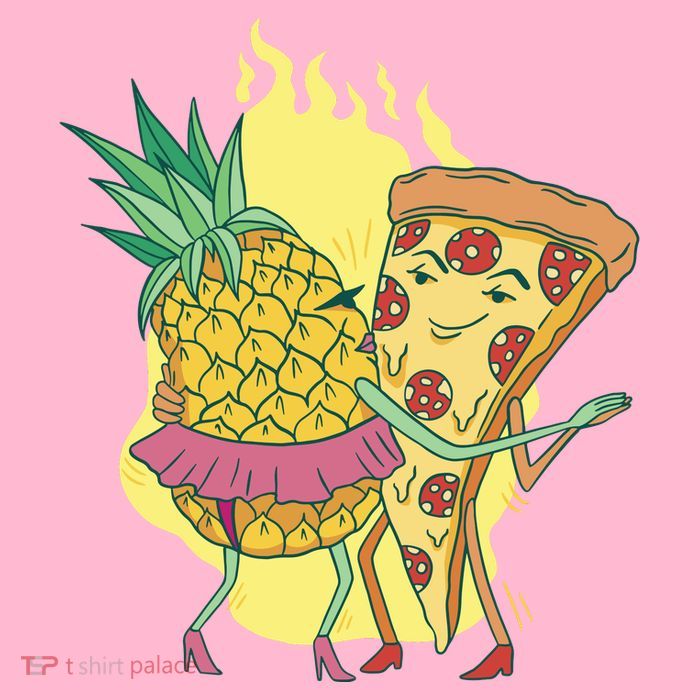 Pizza And Pineapple Dancing Visor