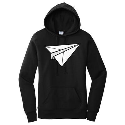 Paper Airplane Women's Pullover Hoodie