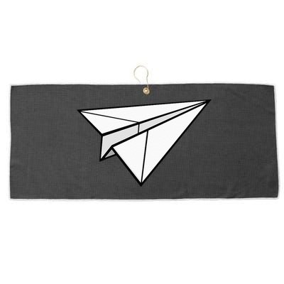 Paper Airplane Large Microfiber Waffle Golf Towel