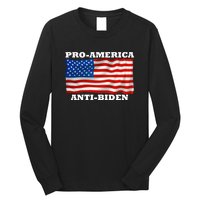 Pro-America Anti-Biden   Long Sleeve Shirt