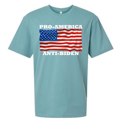 Pro-America Anti-Biden   Sueded Cloud Jersey T-Shirt