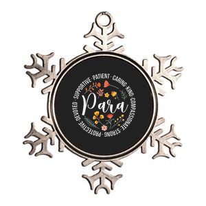 Paraprofessional Appreciation Para Parapro Metallic Star Ornament