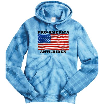 Pro America  Anti Biden , Pro America Anti Biden Tie Dye Hoodie