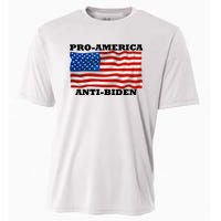 Pro America  Anti Biden , Pro America Anti Biden Cooling Performance Crew T-Shirt