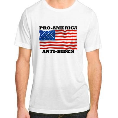 Pro America  Anti Biden , Pro America Anti Biden Adult ChromaSoft Performance T-Shirt