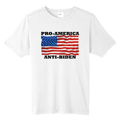 Pro America  Anti Biden , Pro America Anti Biden Tall Fusion ChromaSoft Performance T-Shirt