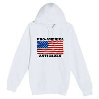 Pro America  Anti Biden , Pro America Anti Biden Premium Pullover Hoodie