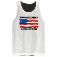 Pro America  Anti Biden , Pro America Anti Biden Mesh Reversible Basketball Jersey Tank